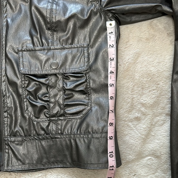 Ashley Junior’s  Full Zip Fully Lined Jacket, XL, Pewter color - Picture 14 of 16